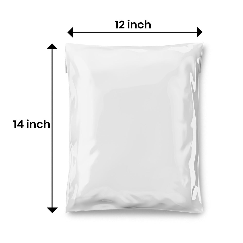 Plain Poly Black and White 12X14 without POD (52 microns)