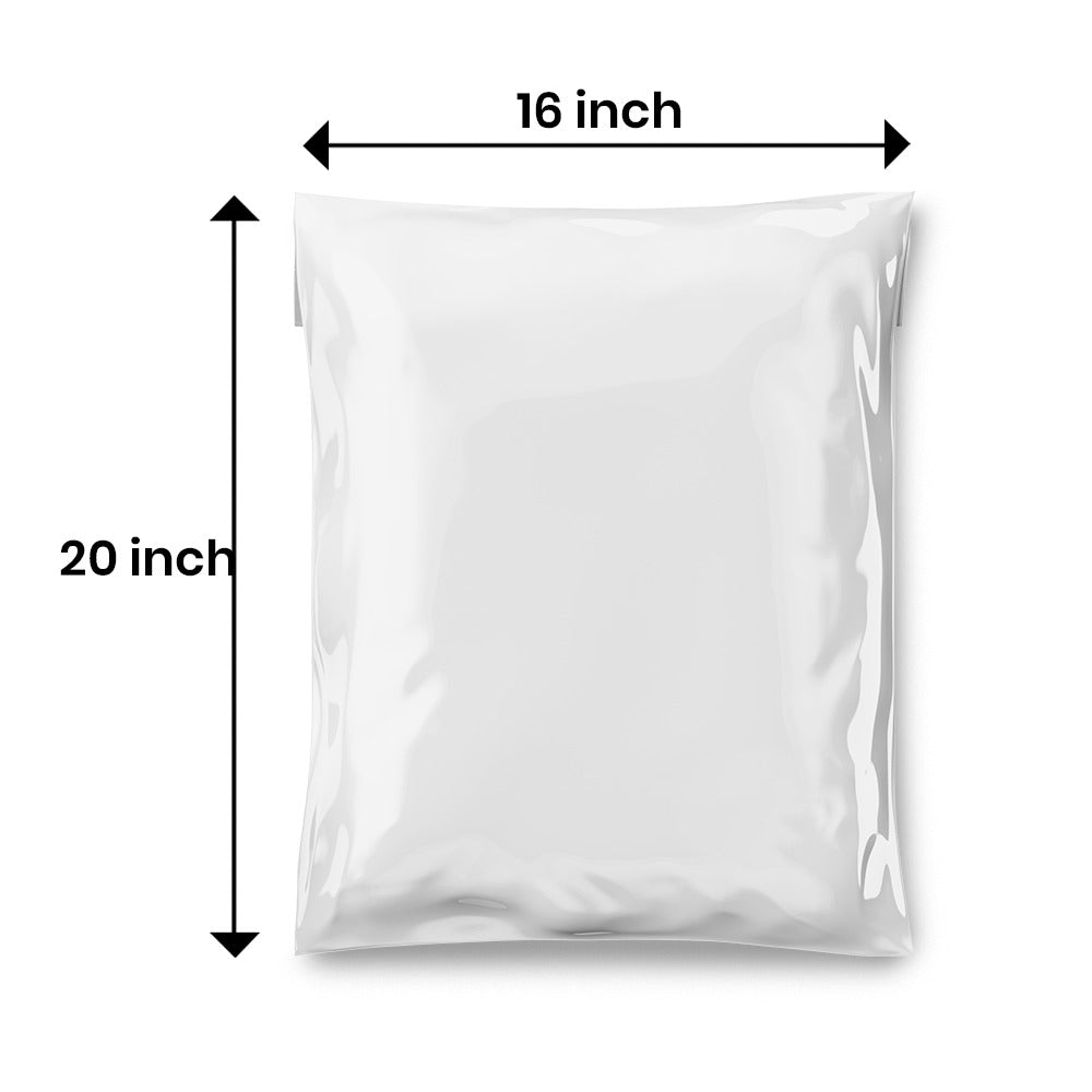 Plain Poly Black and White 16X20 without POD (52 microns)